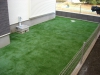 東京都町田市　新築住宅のお庭へ人工芝ステップターフが採用されまして、施工しました。