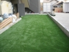 愛知県名古屋市　新築の保育園　園庭へ人工芝ステップターフが採用されまして、施工しました。人工芝施工後