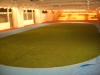 東京都千代田区飯田橋　グローバルキッズ保育園　屋内運動場に人工芝ステップターフを施工しました。